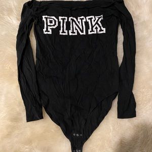 Victoria’s Secret VS Pink Off-Shoulder Bodysuit